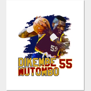 Dikembe mutombo || 55 Posters and Art